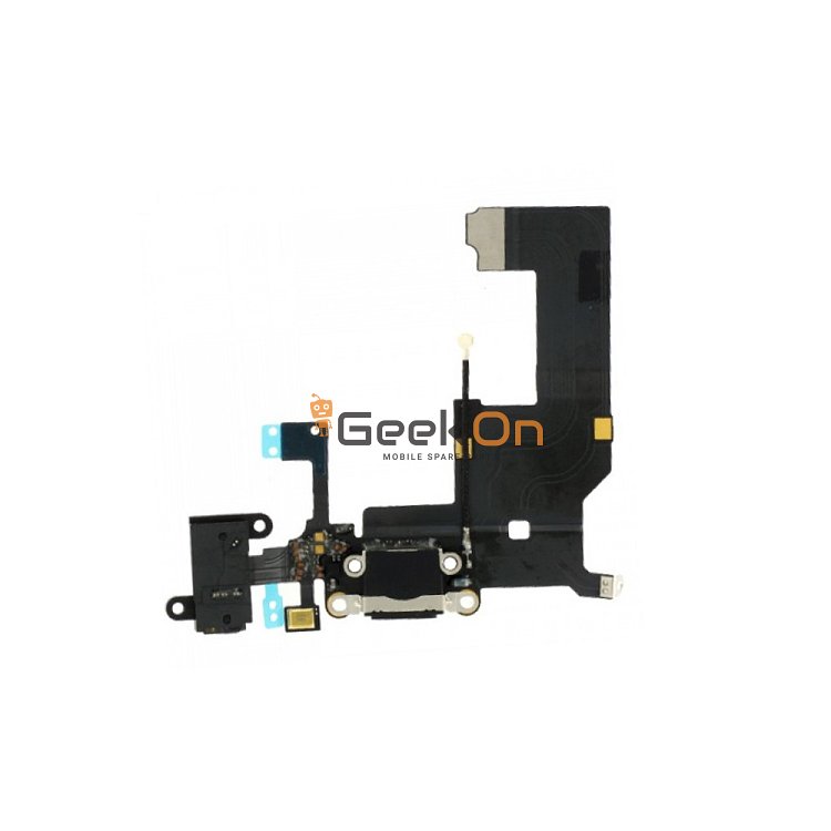 Καλωδιοταινία Φόρτισης / Charging Flex για iPhone 5G Μαύρο