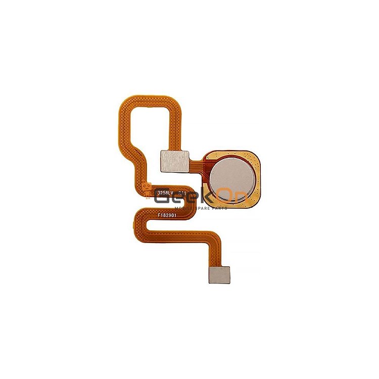 Καλωδιοταινία Δαχτυλικoύ Αποτυπώματος / Fingerprint Flex Xiaomi Redmi Note 6 Pro Χρυσαφί