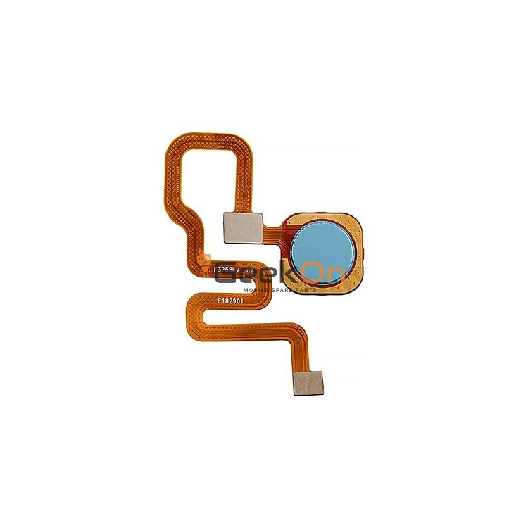 Καλωδιοταινία Δαχτυλικoύ Αποτυπώματος / Fingerprint Flex Xiaomi Redmi Note 6 Pro Μπλέ