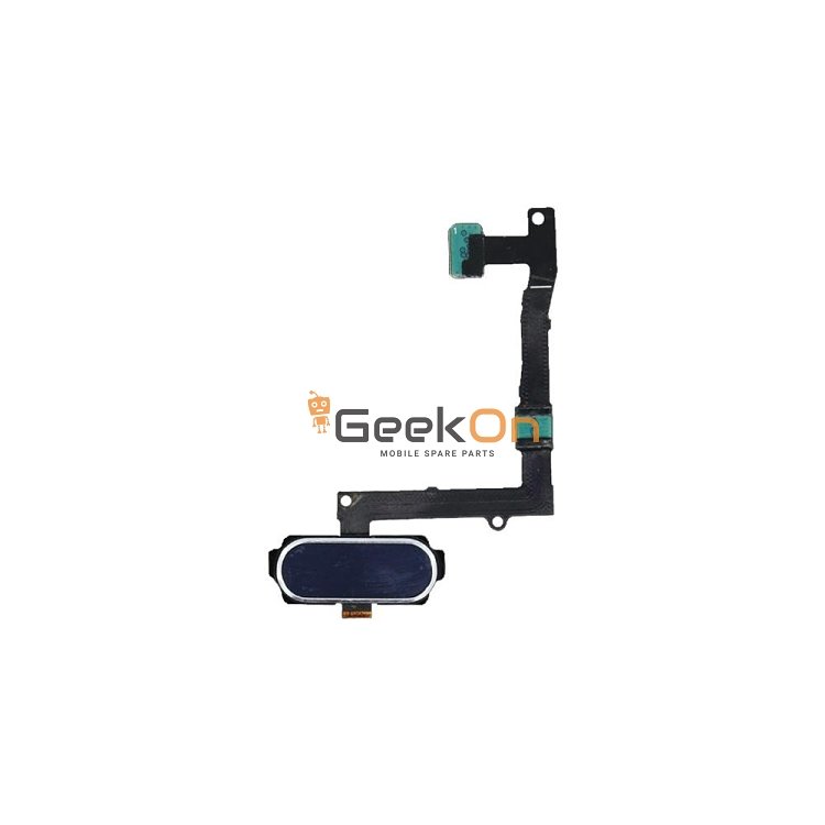 Καλωδιοταινία Κεντρικού Κουμπιού με Δαχτυλικό Αποτύπωμα / Home Button Fingerprint Flex για Samsung Galaxy S6 Edge Plus G928 Μπλε