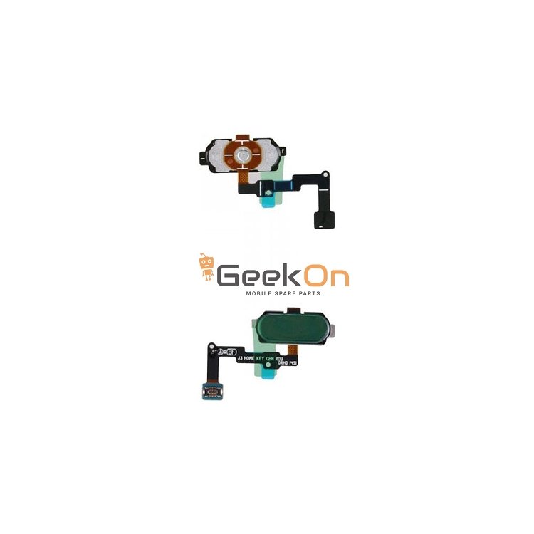 Καλωδιοταινία Κεντρικού Κουμπιού με Δαχτυλικό Αποτύπωμα / Home Button Fingerprint Flex για Samsung Galaxy J3 2017 J330 Χρυσό