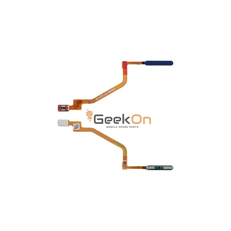 Καλωδιοταινία Δαχτυλικoύ Αποτυπώματος Και Σένσορας / Fingerprint Flex And Fingerprint Sensor για Xiaomi Poco X3 NFC / Poco X3 Pro / Poco X3 Cobalt Blue