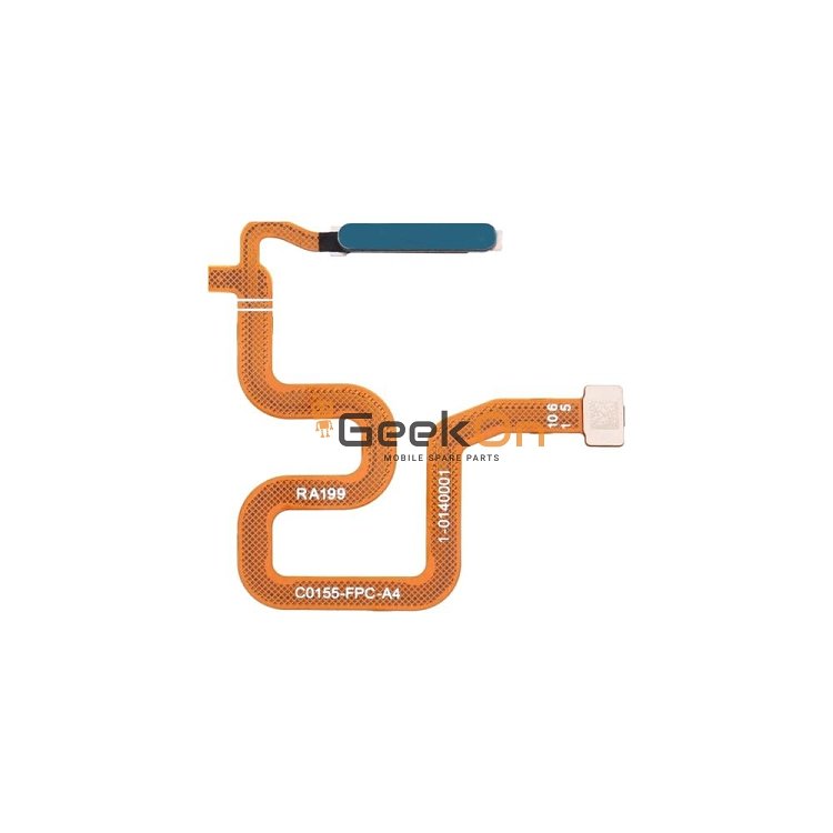 Καλωδιοταινία Δαχτυλικoύ Αποτυπώματος Και Σένσορας / Fingerprint Flex And Fingerprint Sensor για Realme 6 / Realme 6 Pro Green