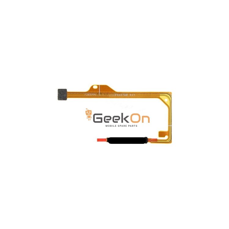 Καλωδιοταινία Δαχτυλικoύ Αποτυπώματος Και Σένσορας / Fingerprint Flex And Fingerprint Sensor για Huawei P smart 2021 / Y7A Μαύρο