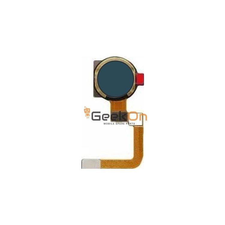 Καλωδιοταινία Δαχτυλικoύ Αποτυπώματος Και Σένσορας / Fingerprint Flex And Fingerprint Sensor για Realme 5 / 5 Pro / 5i / 6i Μπλέ