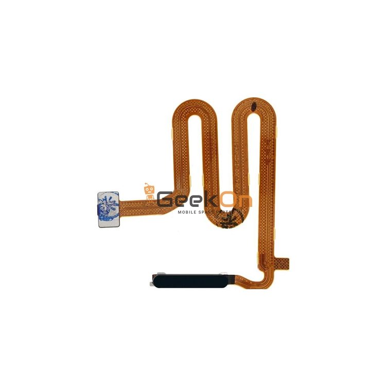 Καλωδιοταινία Αισθητήρα Δαχτυλικού Αποτυπώματος / Fingerprint Sensor Flex για Realme X50 Μαύρο