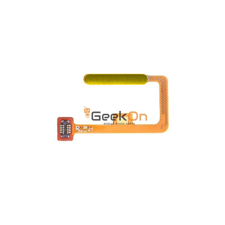 Καλωδιοταινία On/Off Και Δαχτυλικoύ Αποτυπώματος / Fingerprint On/Off Flex για Xiaomi Mi 11 Lite / 11 Lite 5G / 11 Lite 5G NE Citrus Yellow