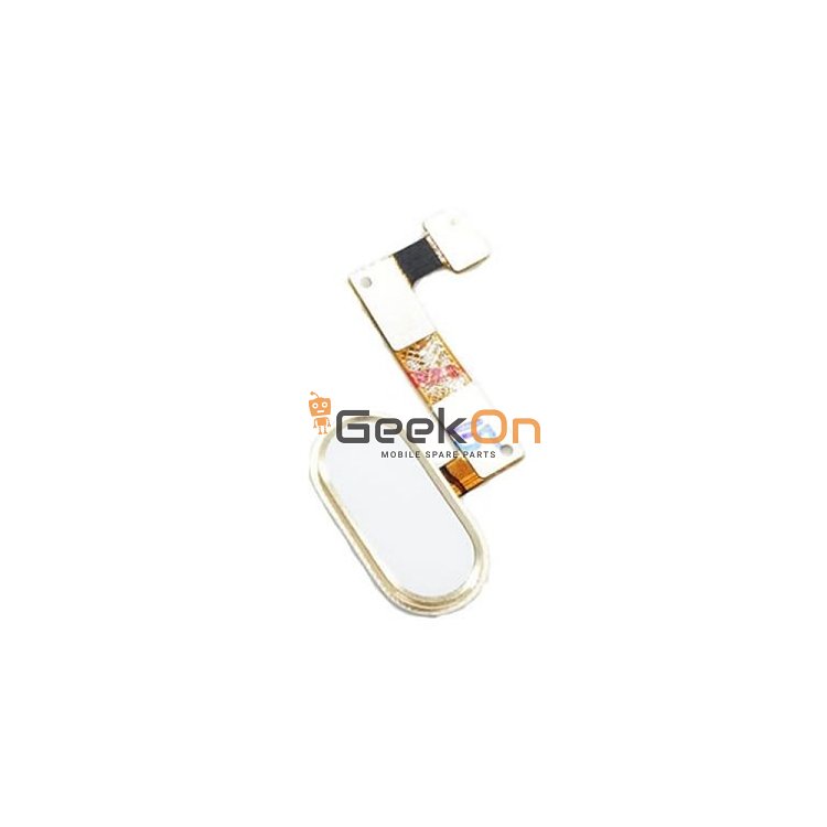 Καλωδιοταινία On/Off Και Δαχτυλικoύ Αποτυπώματος / Fingerprint On/Off Flex για Meizu M5 Note Χρυσό