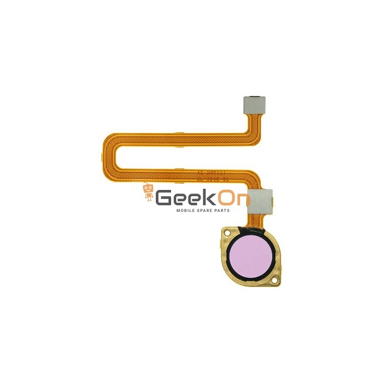 Καλωδιοταινία Δαχτυλικoύ Αποτυπώματος / Fingerprint Flex για Xiaomi Redmi 9C Ροζ