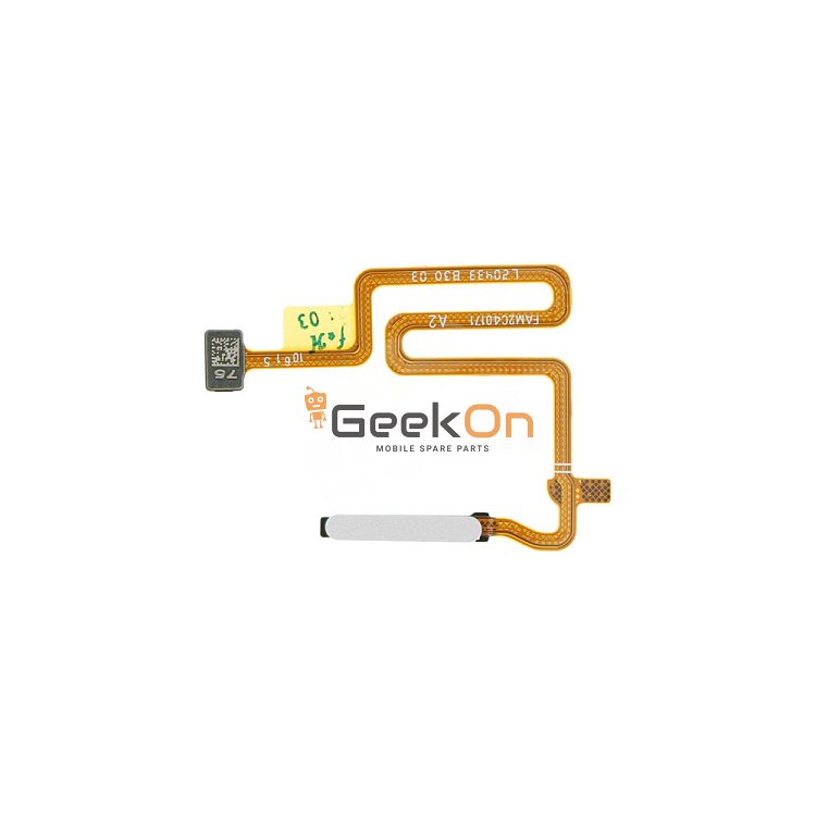 Καλωδιοταινία On/Off Και Δαχτυλικoύ Αποτυπώματος / Fingerprint On/Off Flex για Realme C31 Light Silver