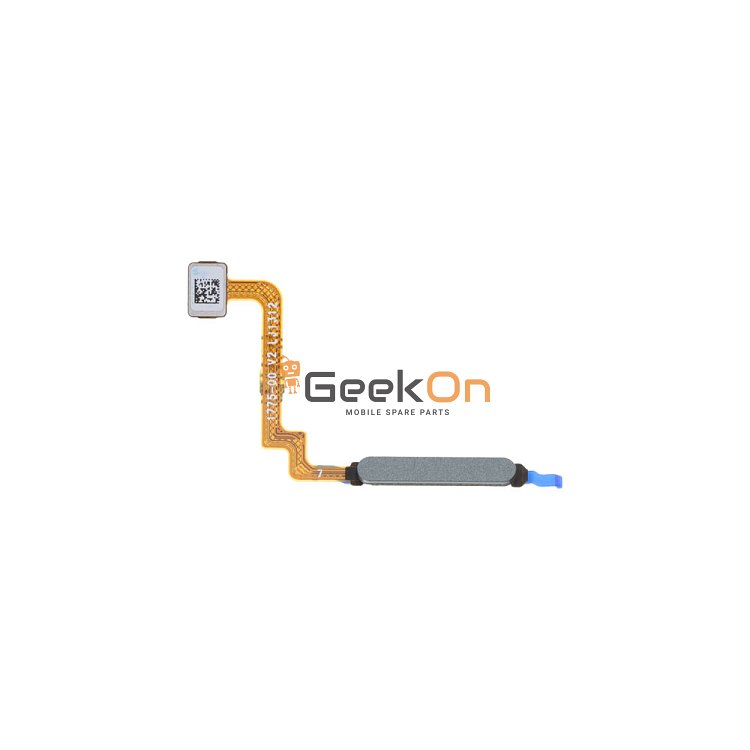 Σένσορας Δαχτυλικού Αποτυπώματος / Fingerprint Sensor Flex Cable Για Xiaomi Redmi 10 / 10 Prime / 10 2022 Black