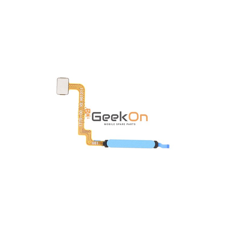 Σένσορας Δαχτυλικού Αποτυπώματος / Fingerprint Sensor Flex Cable Για Xiaomi Redmi 10 / 10 Prime / 10 2022 Blue