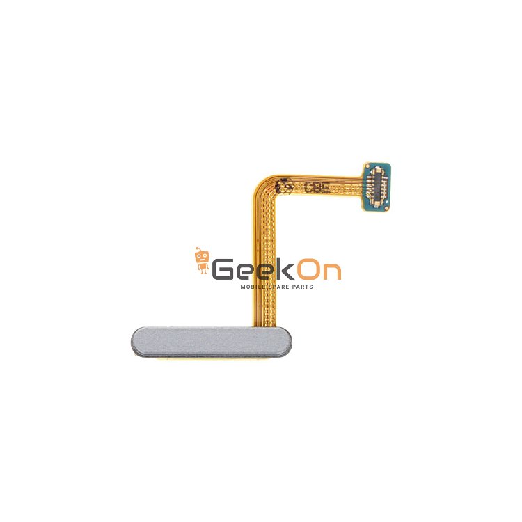 Καλωδιοταινία Δαχτυλικoύ Αποτυπώματος / Fingerprint Flex για Samsung Galaxy Z Flip4 F721 Silver