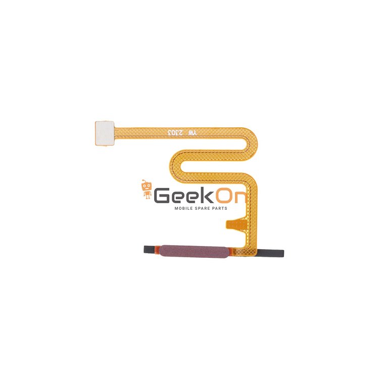 Καλωδιοταινία Δαχτυλικού Αποτυπώματος / Fingerprint Sensor Flex για Samsung Galaxy A14 4G A145R / A145P EU / Middle East Dark Red