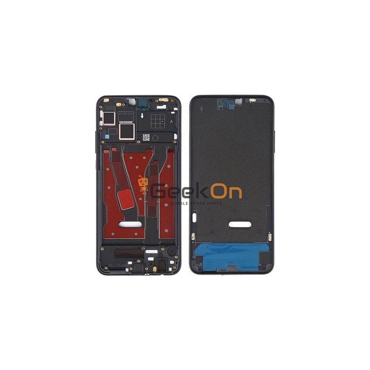 Μεσαίο Πλαίσιο Οθόνης LCD Middle Frame για Huawei Honor 8X Μαύρο
