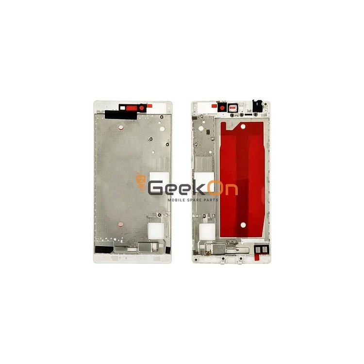 Μεσαίο Πλαίσιο Οθόνης LCD Middle Frame για Huawei P8 Λευκό