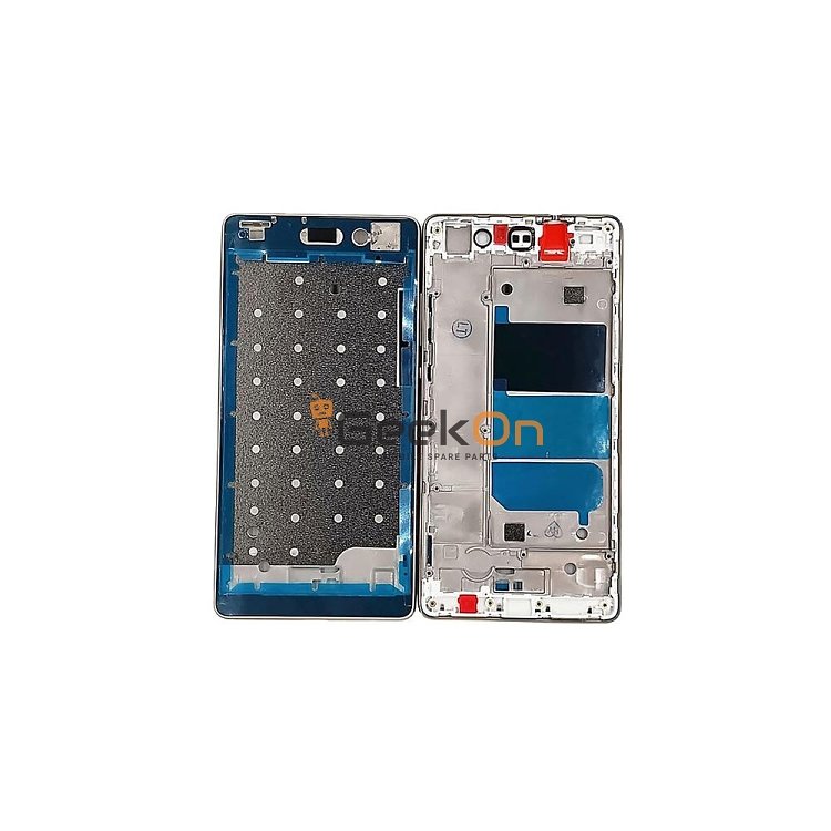 Μεσαίο Πλαίσιο Οθόνης LCD Middle Frame για Huawei P8 Lite Λευκό