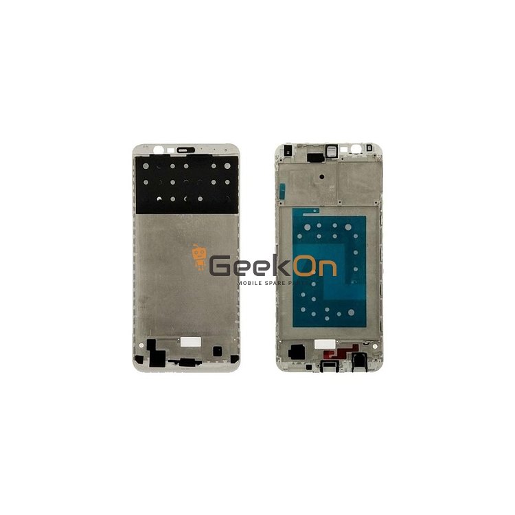 Μεσαίο Πλαίσιο Οθόνης LCD Middle Frame για Huawei Honor 7X Λευκό