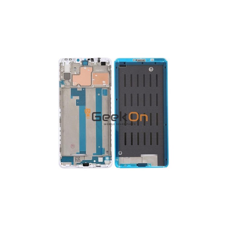 Μεσαίο Πλαίσιο Οθόνης LCD Middle Frame για Xiaomi Mi Max 3 Λευκό