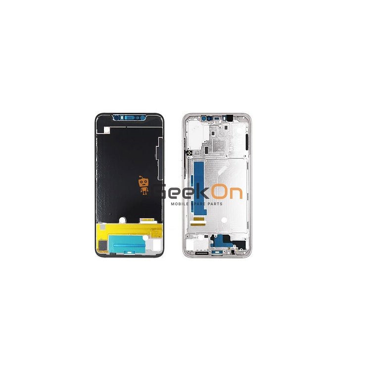 Μεσαίο Πλαίσιο Οθόνης LCD Middle Frame για Xiaomi Mi 8 Λευκό