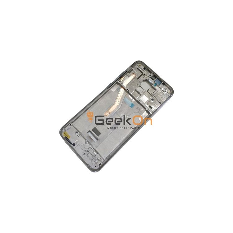 Μεσαίο Πλαίσιο Οθόνης LCD Middle Frame για Xiaomi Redmi Note 8 Pro Λευκό