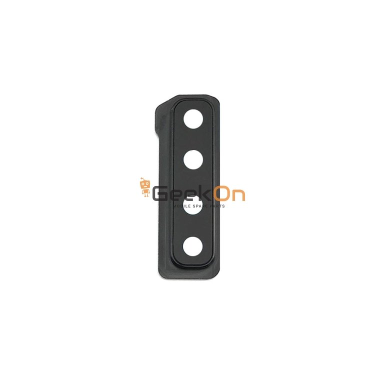 Τζαμάκι Κάμερας / Camera Glass Cover με πλαίσιο για Samsung Galaxy A9 2018 / A920 Μαύρο