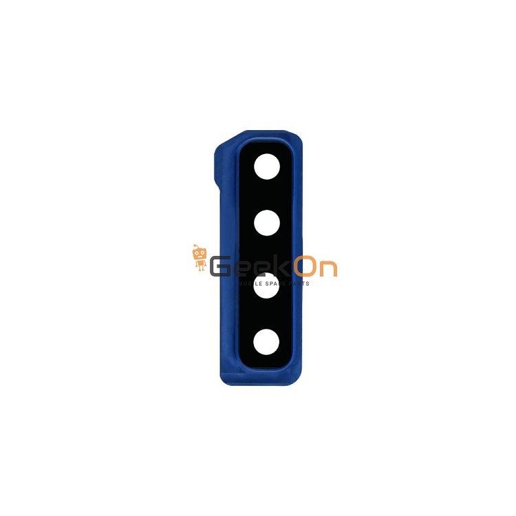 Τζαμάκι Κάμερας / Camera Glass Cover με πλαίσιο για Samsung Galaxy A9 2018 / A920 Μπλέ