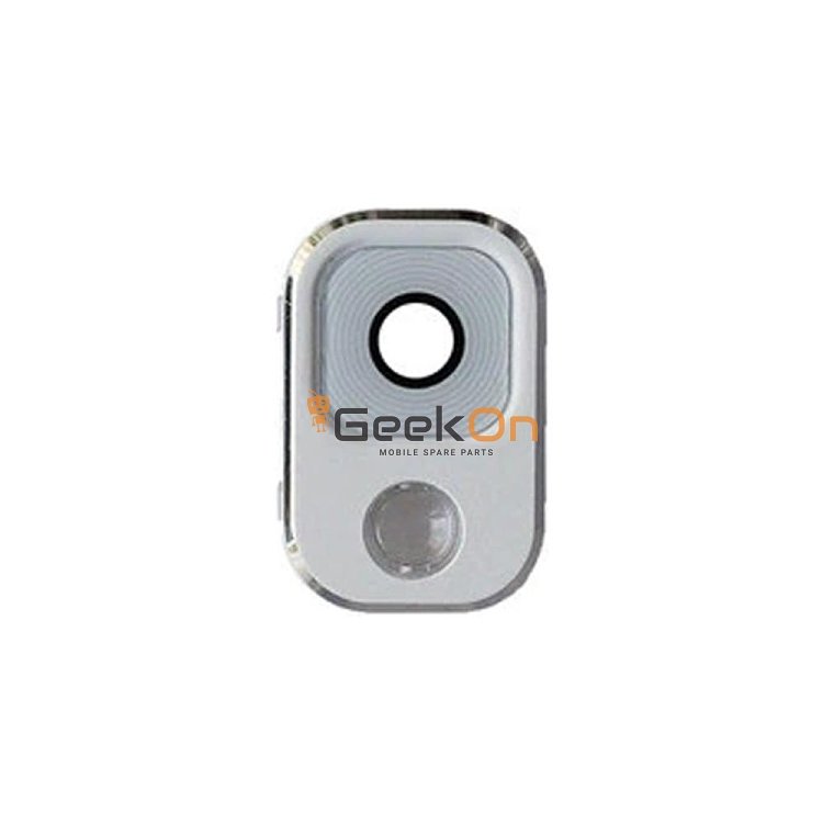 Τζαμάκι Κάμερας / Camera Glass Cover με πλαίσιο για Samsung Galaxy Note 3 N900 N9005 Λευκό