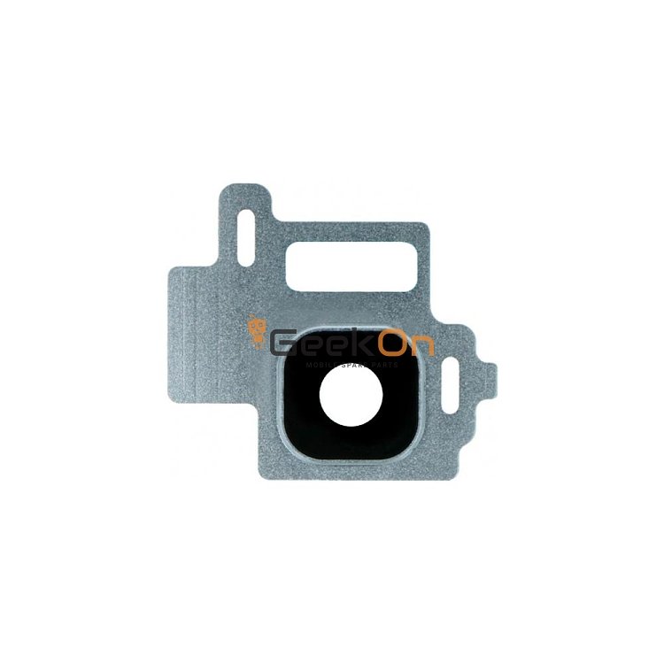 Τζαμάκι Κάμερας / Camera Glass Cover με πλαίσιο για Samsung Galaxy S8 G950 Ασημένιο