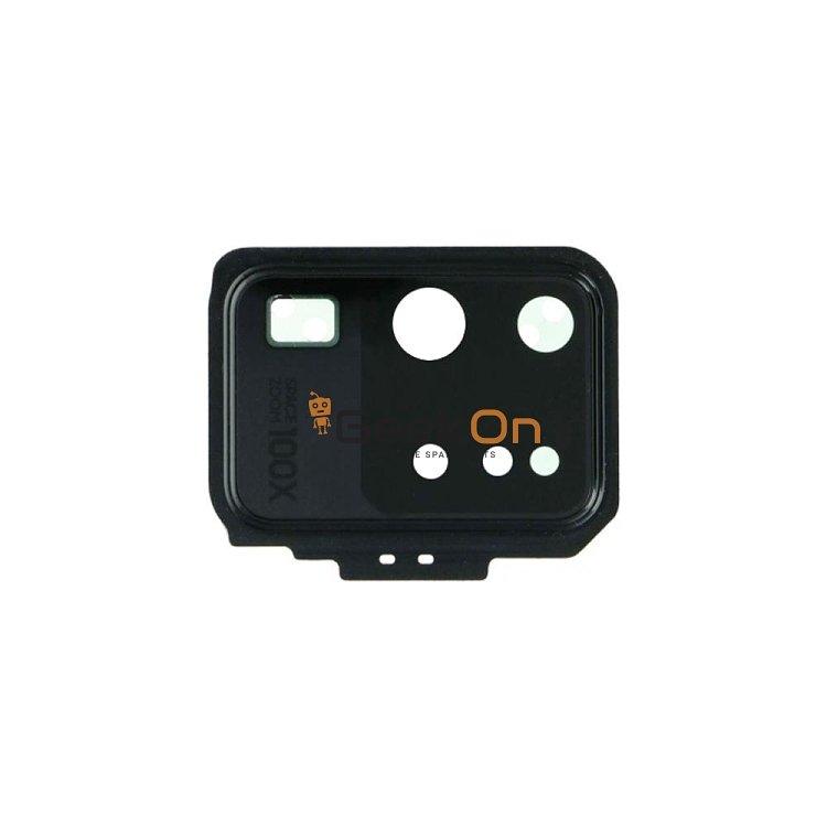 Τζαμάκι Κάμερας / Camera Glass Cover με πλαίσιο για Samsung Galaxy S20 Ultra  G988 Cosmic Black