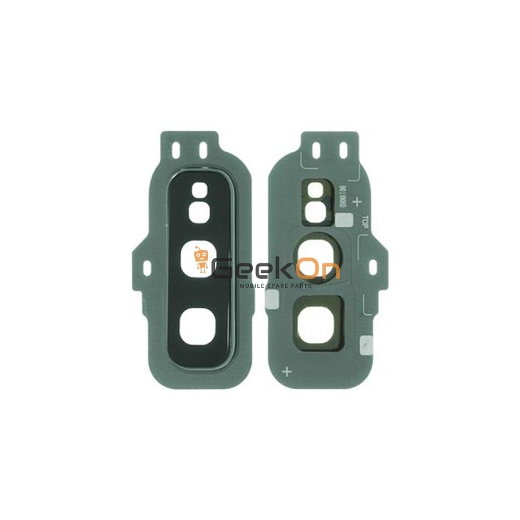 Τζαμάκι Κάμερας / Camera Glass Cover με πλαίσιο για Samsung Galaxy S10E G970 Πράσινο