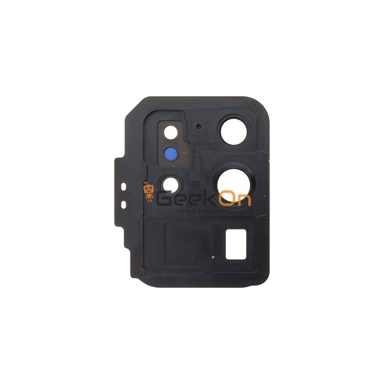 Τζαμάκι Κάμερας / Camera Glass Cover με πλαίσιο για Samsung Galaxy S20 Ultra G988 Cloud White