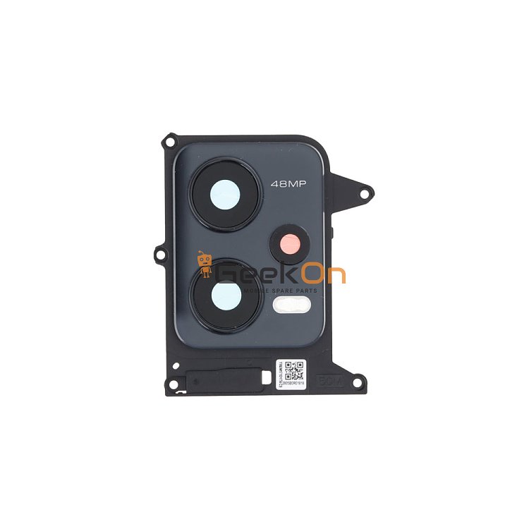 Τζαμάκι Κάμερας / Camera Glass Cover με πλαίσιο για Xiaomi Redmi Note 12 5G 22111317G Matte Black