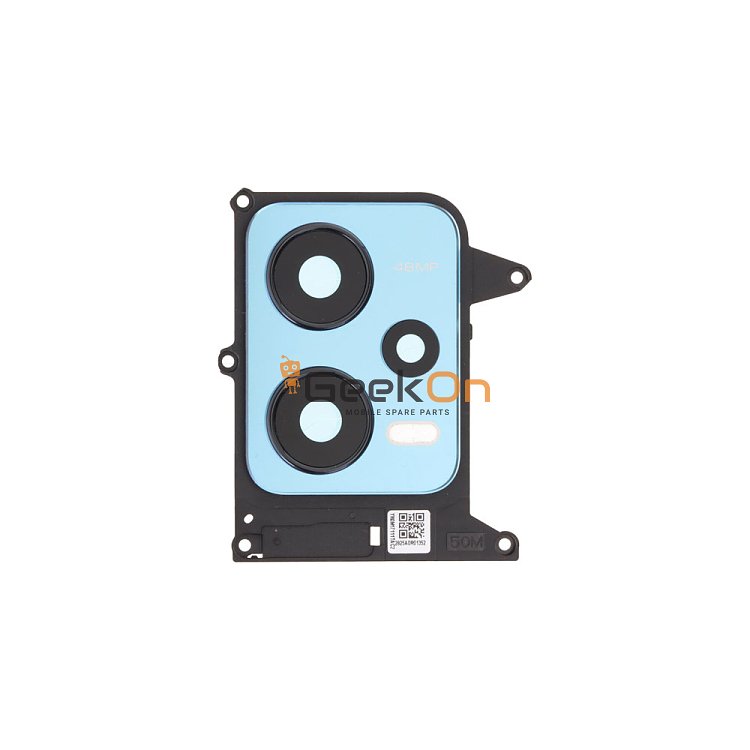 Τζαμάκι Κάμερας / Camera Glass Cover με πλαίσιο για Xiaomi Redmi Note 12 5G 22111317G Mystique Blue