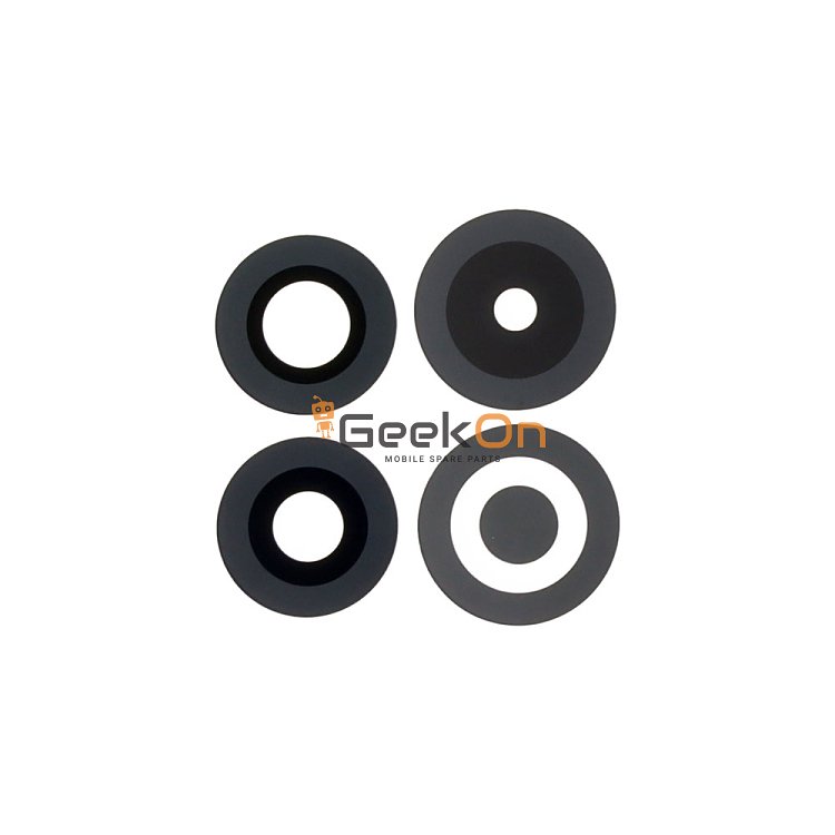 Τζαμάκι Κάμερας / Camera Glass Για OnePlus 10T 5G Black (Set 4pcs)