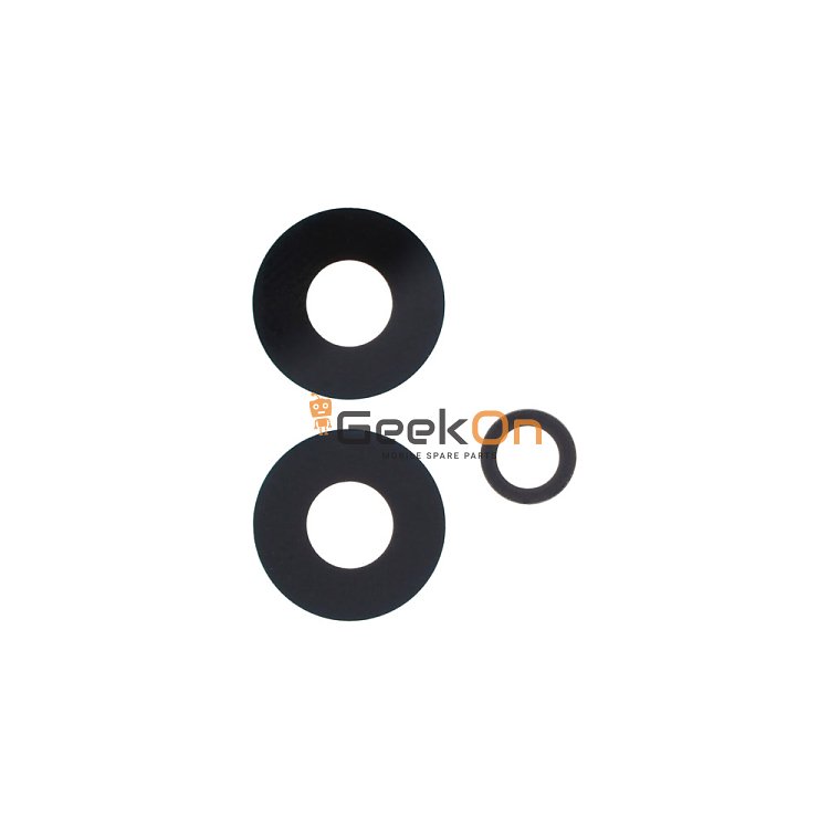 Τζαμάκι Κάμερας / Camera Glass Για Xiaomi Poco M5 Black (Set 3pcs)