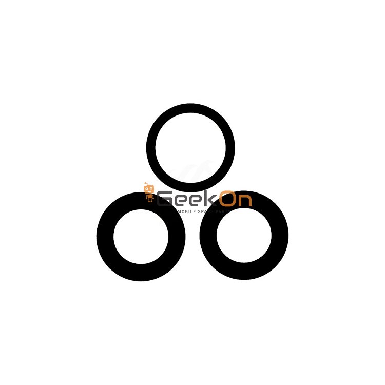 Τζαμάκι Κάμερας / Camera Glass για Apple iPhone 15 Pro Max (Set 3pcs)