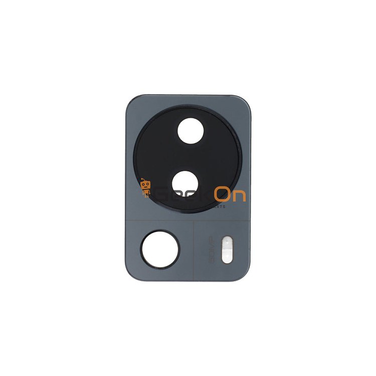 Τζαμάκι Κάμερας με Πλαίσιο / Back Camera Lens with Bezel Για Xiaomi 13 Lite Black