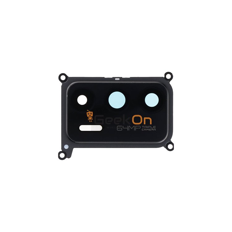 Τζαμάκι Κάμερας με Πλαίσιο / Back Camera Lens with Bezel για Realme GT 5G Black