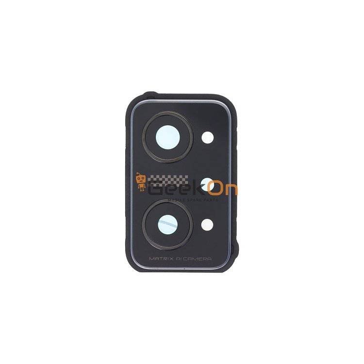 Τζαμάκι Κάμερας με Πλαίσιο / Back Camera Lens with Bezel για Realme GT Neo 3T Black