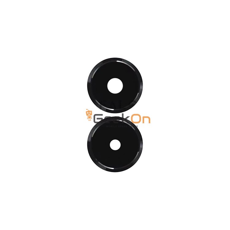 Τζαμάκι Κάμερας / Back Camera Lens για Vivo Y36 Meteor Black (SET 2pcs)