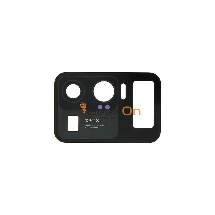 Τζαμάκι Κάμερας με Πλαίσιο / Camera Glass with Frame για Xiaomi Mi 11 Ultra Black