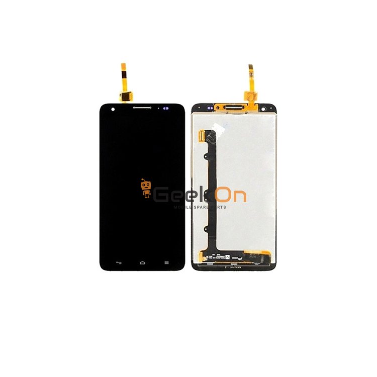 Οθόνη LCD με Μηχανισμό Αφής για Huawei G750-T01 Honor 3X/Ascend G750 Μαύρο