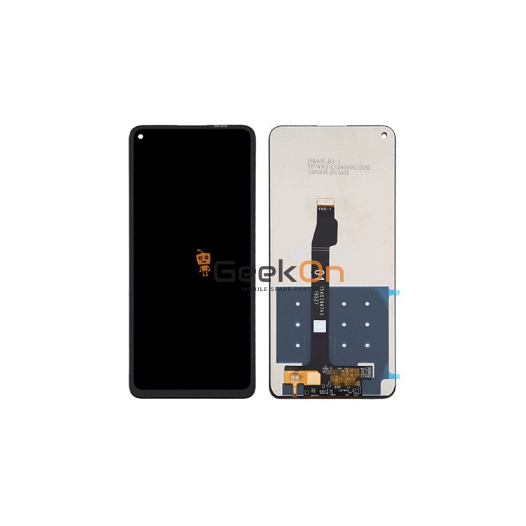 Οθόνη LCD με Μηχανισμό Αφής για Huawei P40 LITE 5G Μαύρο