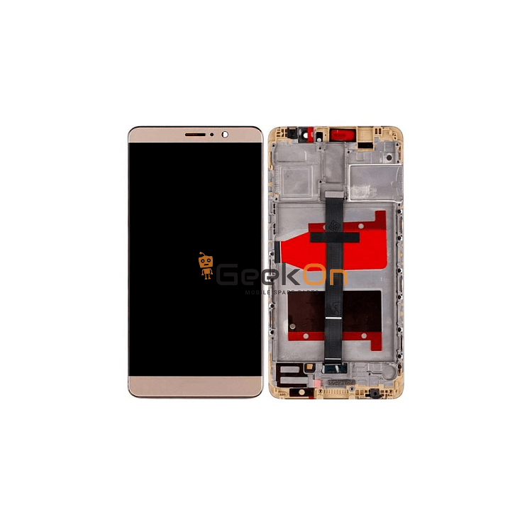 Οθόνη LCD και Μηχανισμός Αφής με Πλαίσιο για Huawei Mate 9 Χρυσό