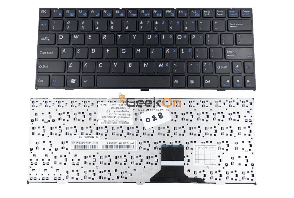 Πληκτρολόγιο Turbo-X Clevo M1100