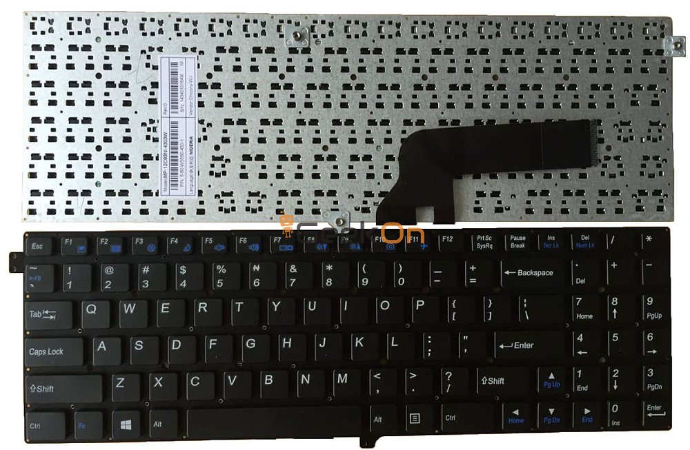 Πληκτρολόγιο Turbo-X Clevo W550EU