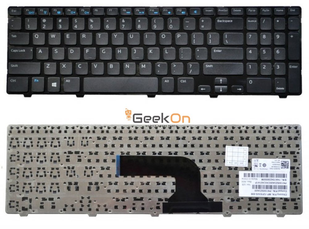 Πληκτρολόγιο Dell Inspiron 15/15R 3521 5521