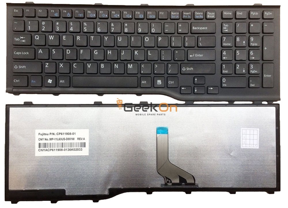 Πληκτρολόγιο Fujitsu Siemens Lifebook AH532 A532 N532 NH532