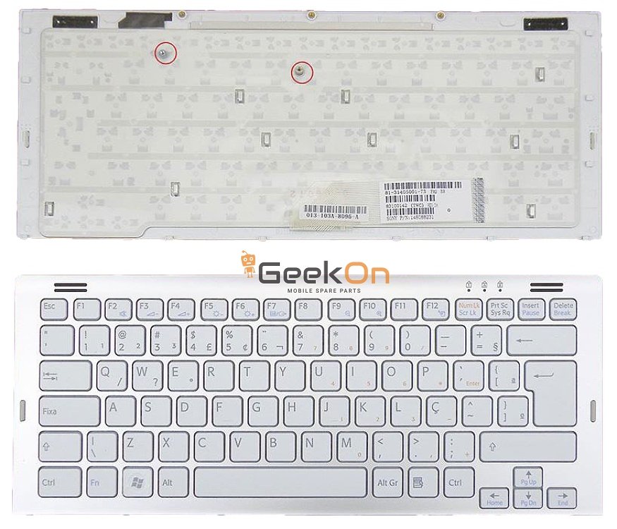 Πληκτρολόγιο Sony Vaio VGN-SR Series